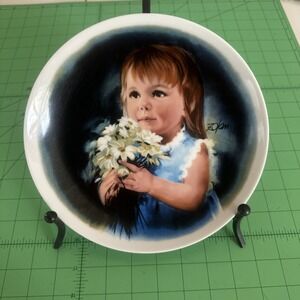 For You Zolan's Children Series Plate by Viletta 1981 8.5" Diameter